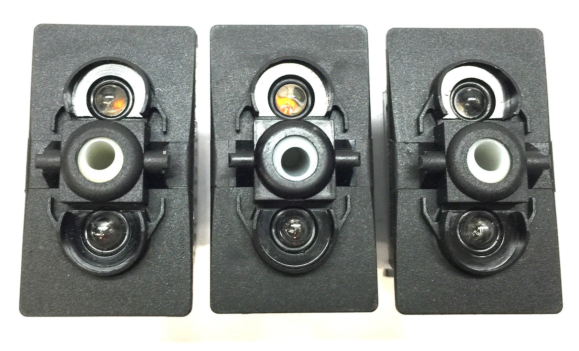 Carling 20A/12V Heater Switch 0030592-02 [Lot of 3] NOS