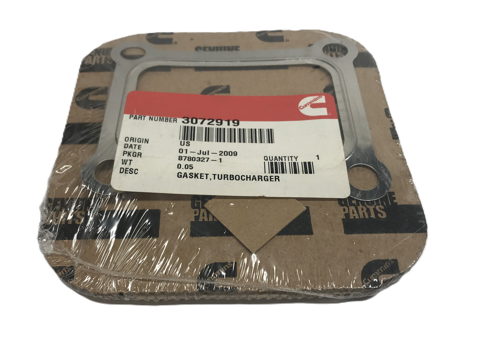 Cummins Turbocharger Gasket 3072919 NOS
