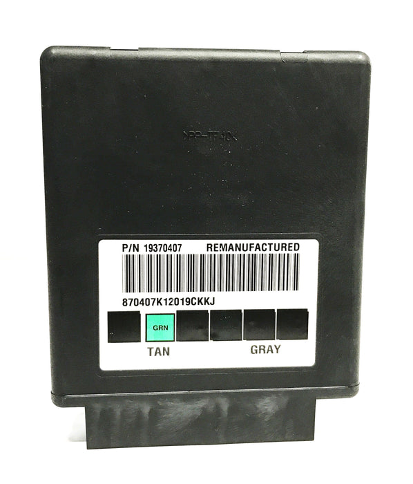 GM Body Control Module 19370407 REMANUFACTURED