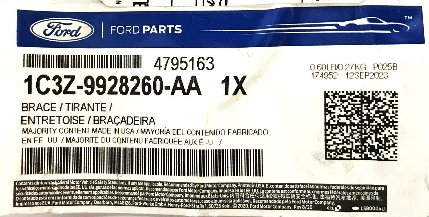 Ford OEM Support Bracket Brace C3Z-9928260-AA NOS