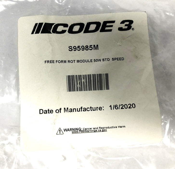 Incode3 Free Form Standard Speed 50WROT Module S95985M NOS - GTS SPECIAL