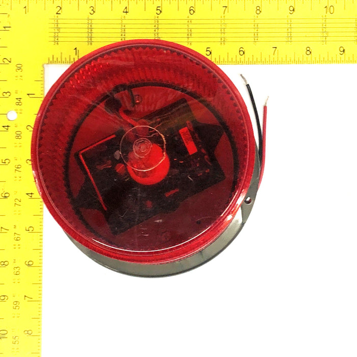 Truck-Lite Red Medium Profile Permanent Mount Strobe Light 6601R NOS - GTS SPECIAL