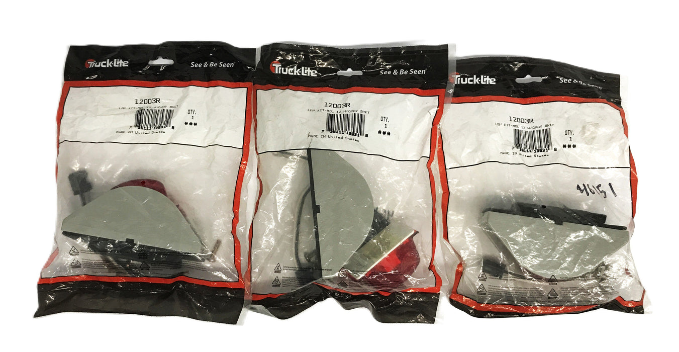 Truck-Lite Marker/Clearance Lamp Assembly 12003R [Lot of 3] NOS