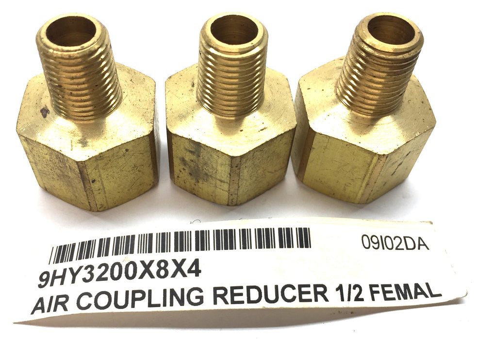 Eaton Weatherhead Air Coupling Reducer 3200X8X4 [Lot of 3] NOS