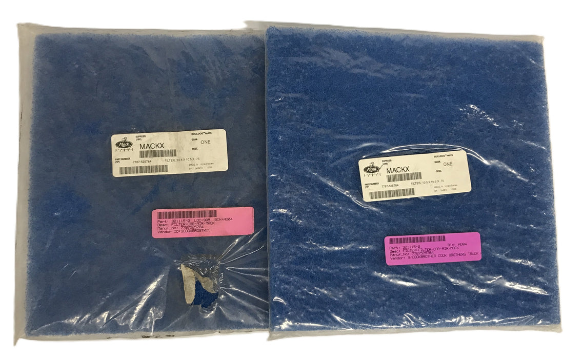 Mack Cabin Air Filter 7787-525784 [Lot of 2] NOS