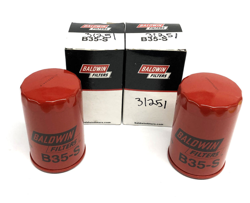 Baldwin Oil Filter B35-S [Lot of 2] NOS