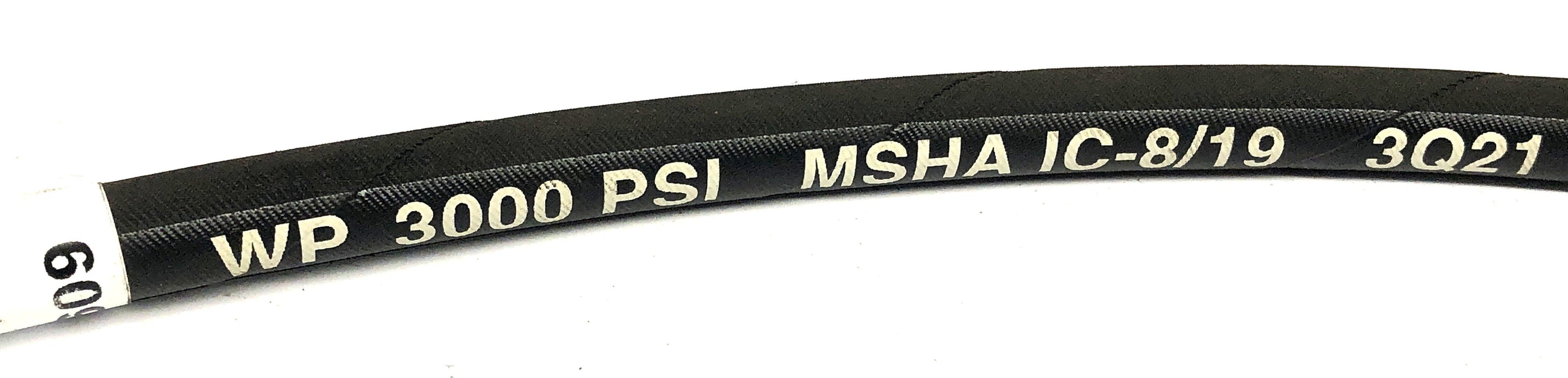 Cascade Parts 1/4 Inch 3000PSI MSHA IC-8/19 Hose 208609 NOS