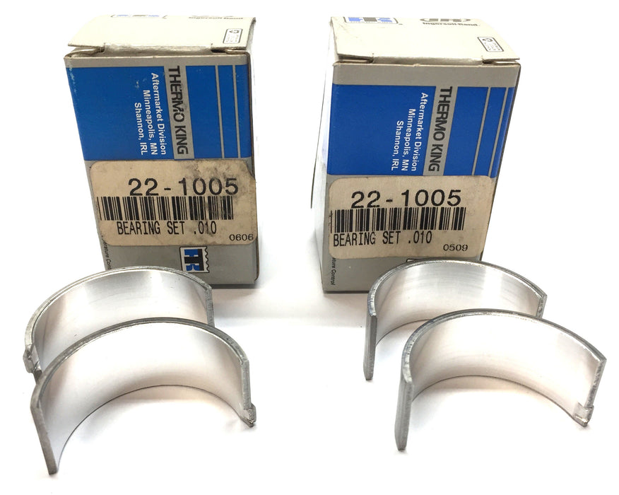 Thermo King 0.10mm Undersize Connecting Rod Bearing Set 22-1005 [Lot of 2] NOS