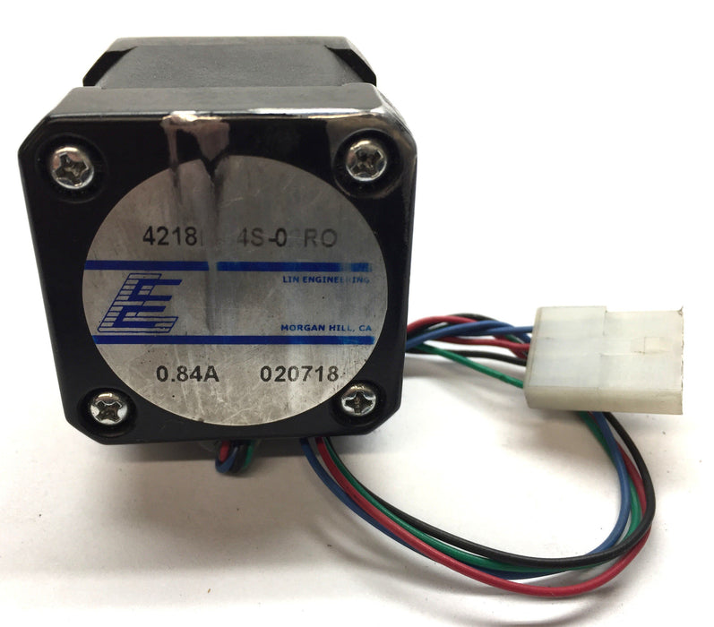 Lin Engineering  4218L-04S-02RO Stepper Motor 0.84A USED