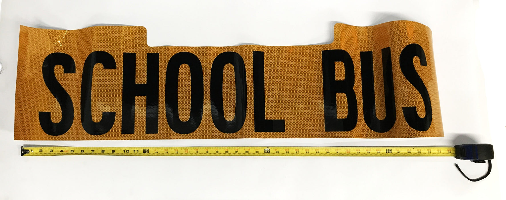 Unbranded 46 inch x 1-1/4 inch "School Bus" Decal NOS