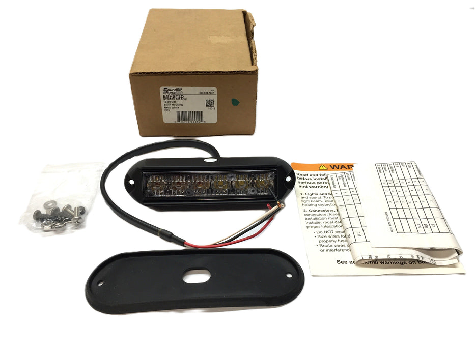 SoundOff Signal Ghost SM Sngl 10-30VDC EGHST2D NOS - GTS SPECIAL