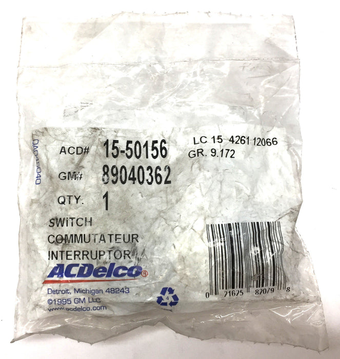 ACDelco/GM Switch 15-50156 (89040362) NOS