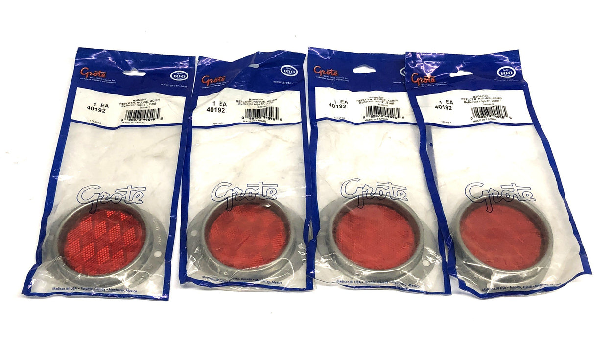 Grote 3 Inch Reflector 40192 [Lot of 4] NOS