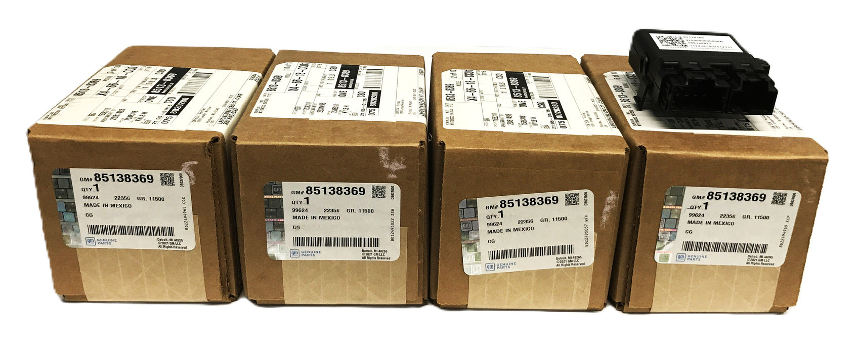 GM Heater Control Module 85138369 [Lot of 4] NOS