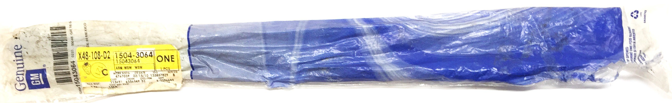 General Motors Windshield Wiper Arm 1504-3064 (15043064) NOS