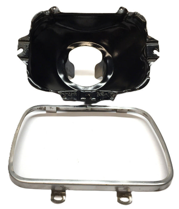 International Headlight Housing and Bezel Only 1686721C91 USED