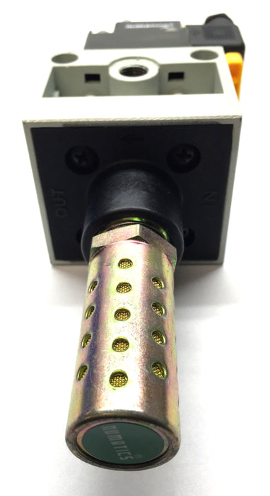 Numatics 24VDC Exhaust Valve S22E-04BKMP NOS