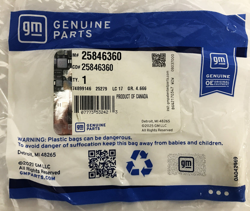 GM Bleeder Valve Screw 25846360 [Lot of 2] NOS