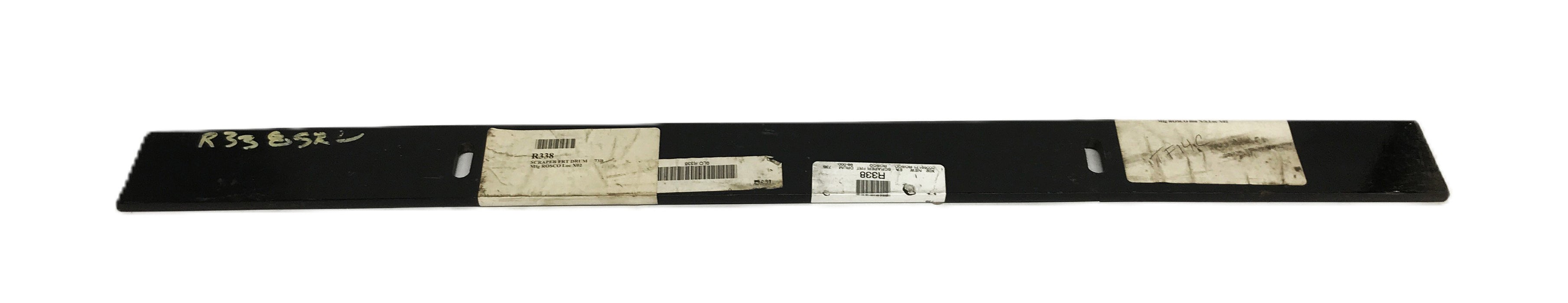 Rosco Asphalt Roller Front Drum Scraper R338SRL NOS