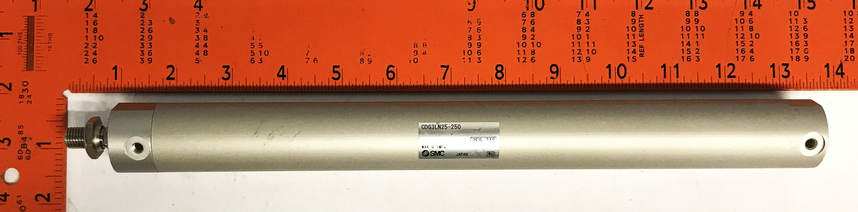 SMC Pneumatic Cylinder CDG3LN25-250 NOS