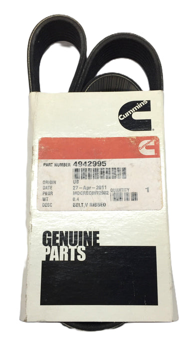 Cummins V-Ribbed Belt 4942995 NOS