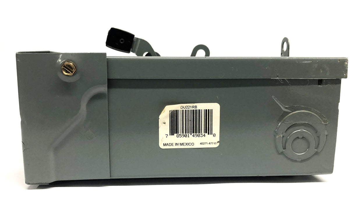 Square D 30A 240V General Duty Safety Switch DU221RB USED