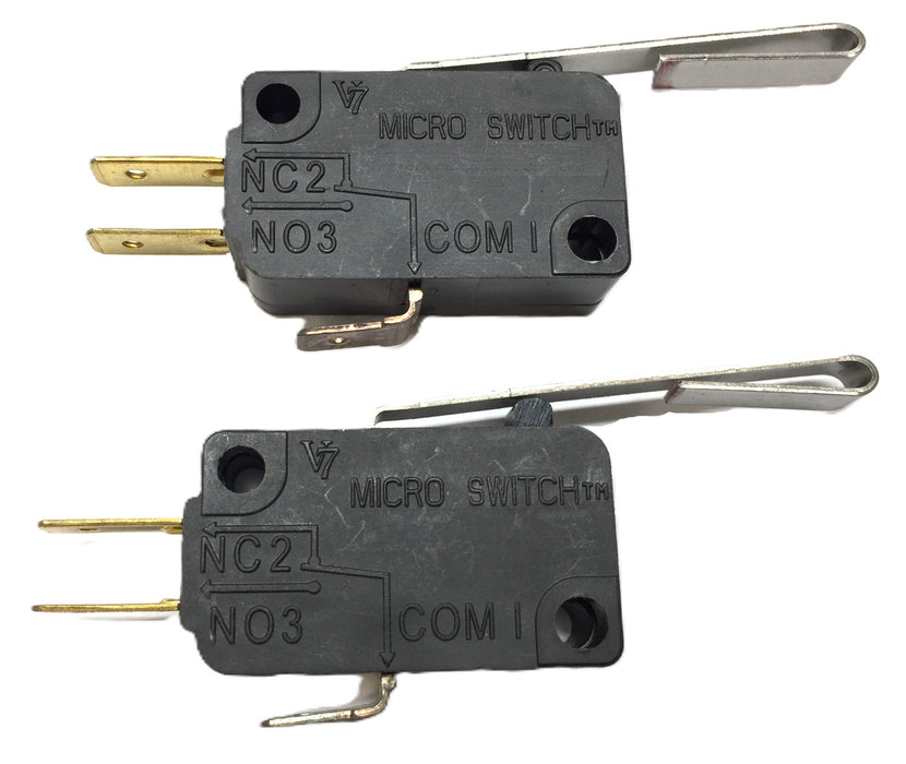 Microswitch 15.1A 1/2HP Microswitch V7-6C17D8-057 [Lot of 2] NOS