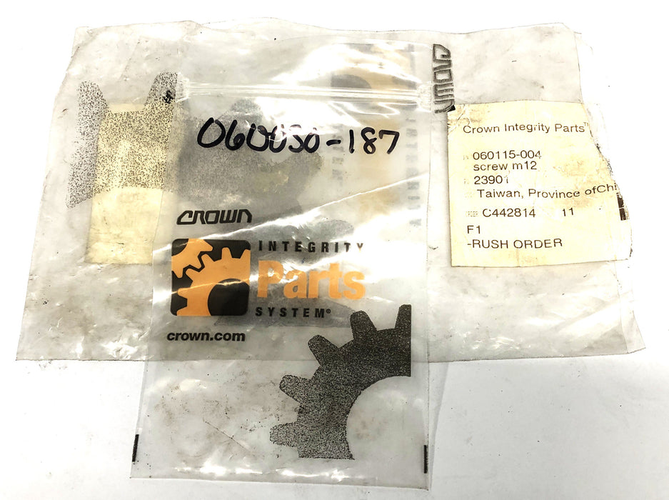 Crown JDF 8.8 Forklift Bolt  And Washer 060115-004 (060030-187)  NOS
