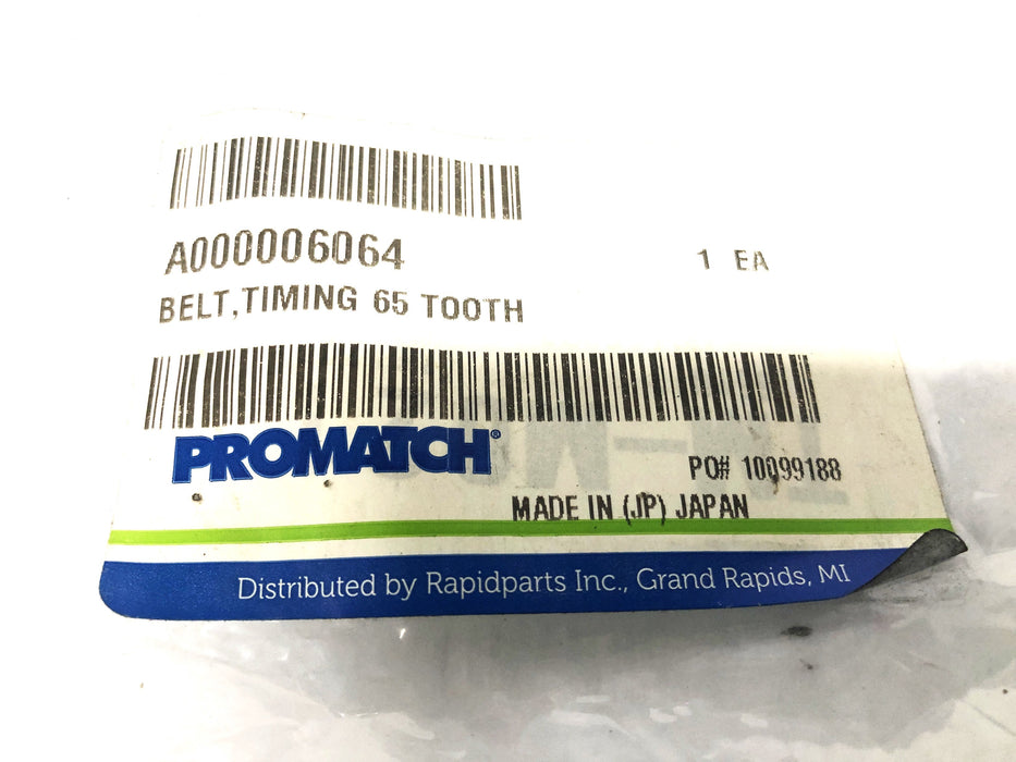 ProMatch/Bando 65 Tooth Timing Belt A000006064 (65B-YU13) NOS