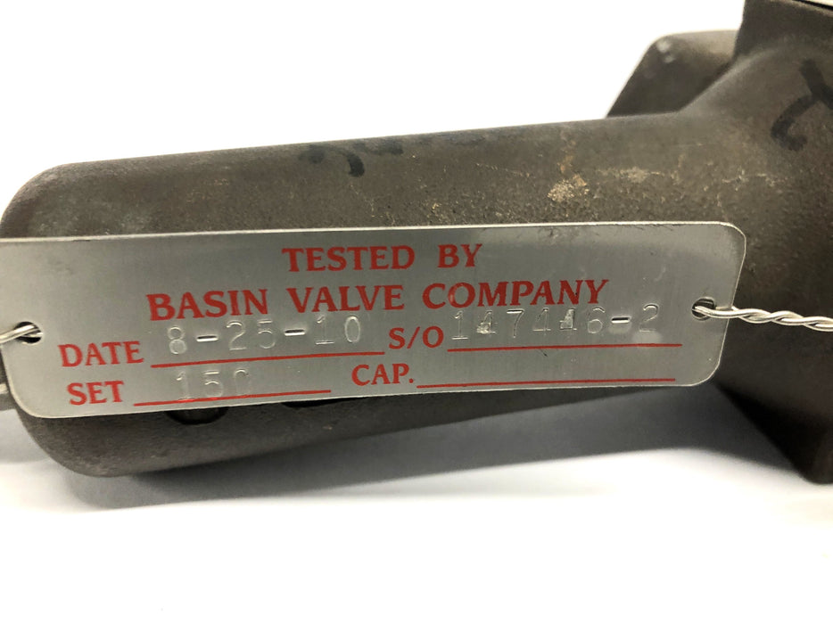 Flow Safe F84-4 3/4 Inch Spring Operated Safety Valve 01-1155F-201 NOS