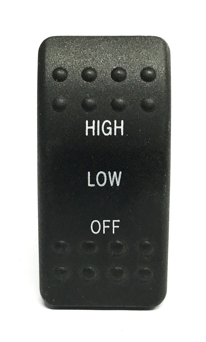 International High/Low/Off Rocker Switch 437260001 [Lot of 2] NOS