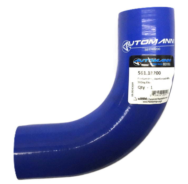 Automann Coolant Poly Reinforced 90-Degree Elbow 561.18200 (56118200) NOS