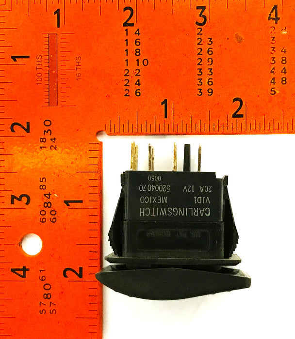 Thomas Built School Bus Defrost Rocker Switch 52003129 [Lot of 5] NOS