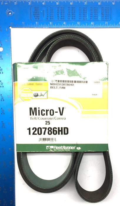 Napa Fleet Runner Micro-V Fan Belt 120786HD NOS