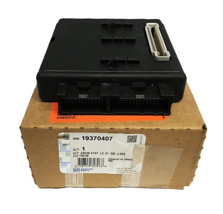 GM Body Control Module 19370407 REMANUFACTURED
