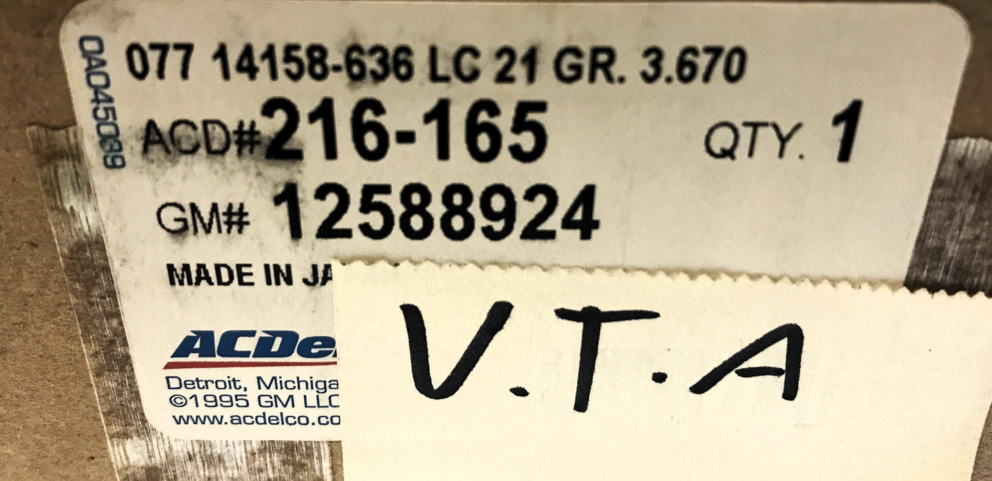 ACDelco Control Module 216-165 (12588924) NOS
