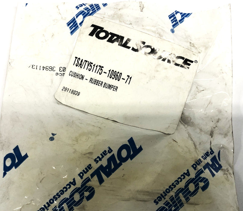 Total Source Rubber Bumper Cushion 51175-10960-71 NOS