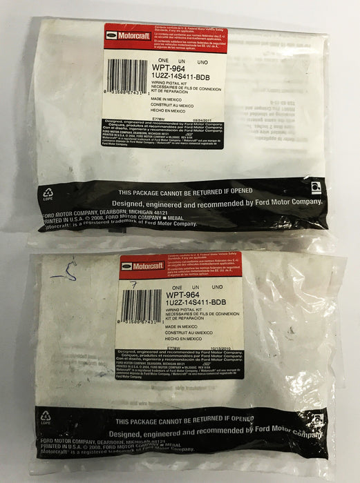 Motorcraft Wiring Pigtail Kit WPT-964 [Lot of 2] NOS