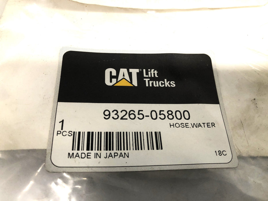 CAT Lift Trucks Water Hose 93265-05800 NOS