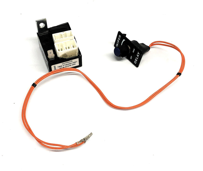 Thomas Built Buses Wiper Delay Module And Switch 5200-4981 NOS