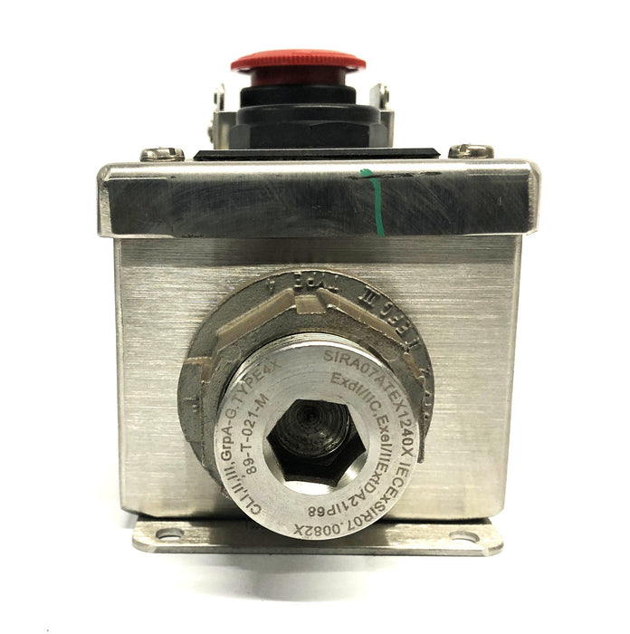 Unbranded 2 Push Button Control Station NOS