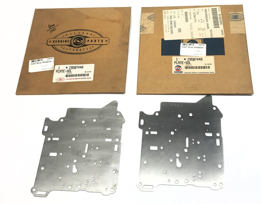 Allison Transmission Solenoid Separator Plate 29507448 [Lot of 2] NOS