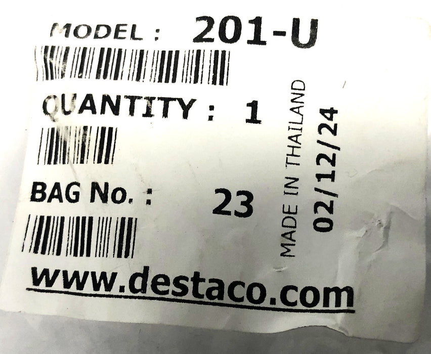Destaco Horizontal Handle Toggle Clamp 201-U [Lot of 2] NOS