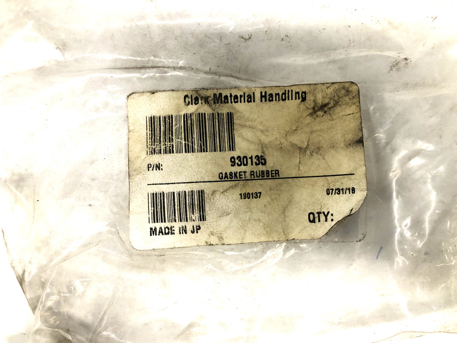 Clark Rubber Gasket 930135 NOS