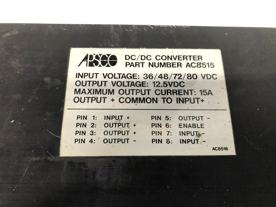 APSCO DC/AC Converter AC8515 USED