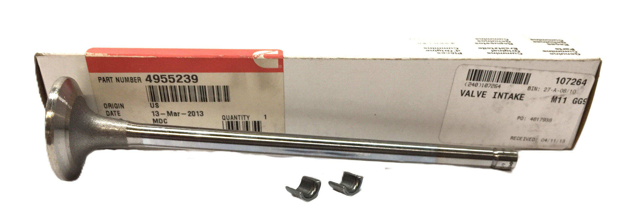 Cummins Intake Valve 4955239 [Lot of 3] NOS