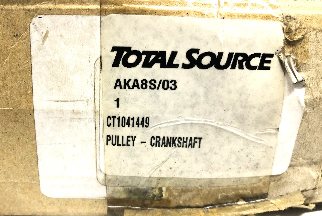 Total Source Crankshaft Pulley For CAT CT1041449 NOS