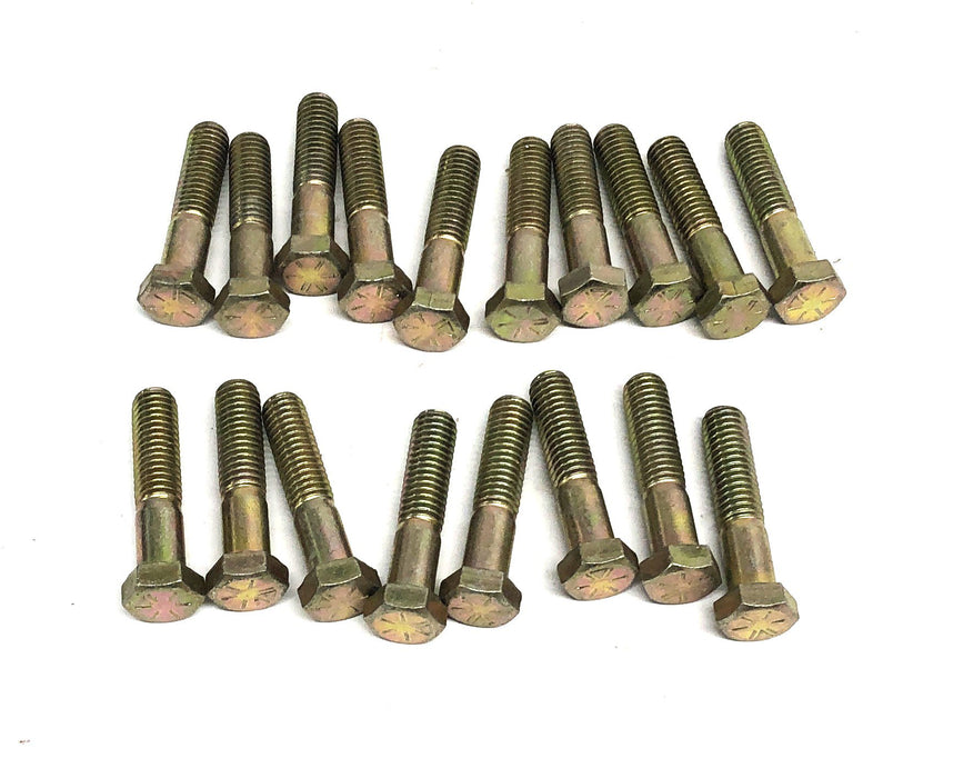 Unbranded Hex Head Screw 1-11/16x3/8 Inch [Lot of 18] NOS