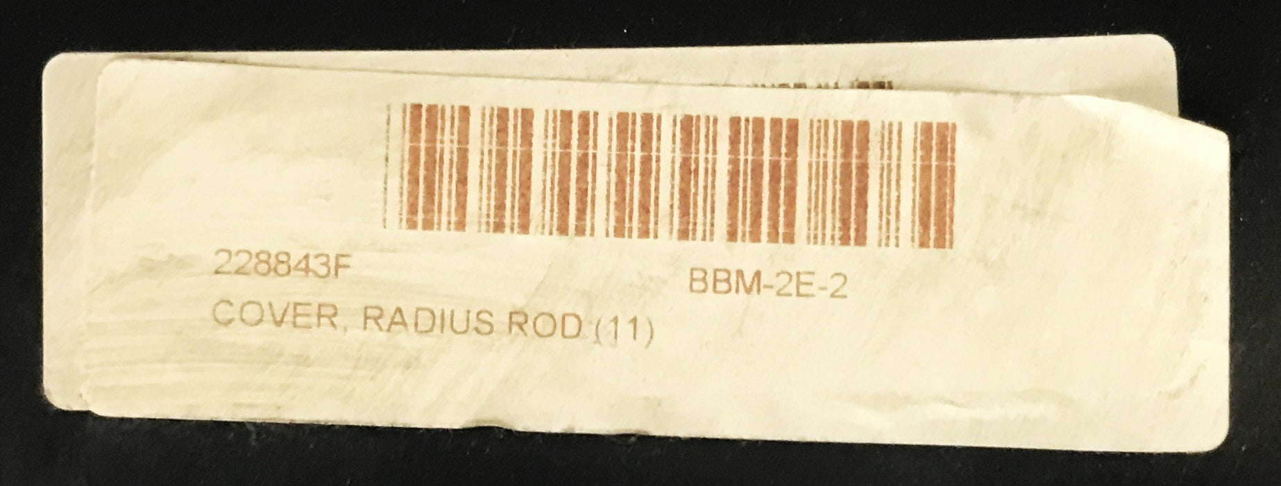 New Flyer Radius Rod Access Cover 228853 NOS