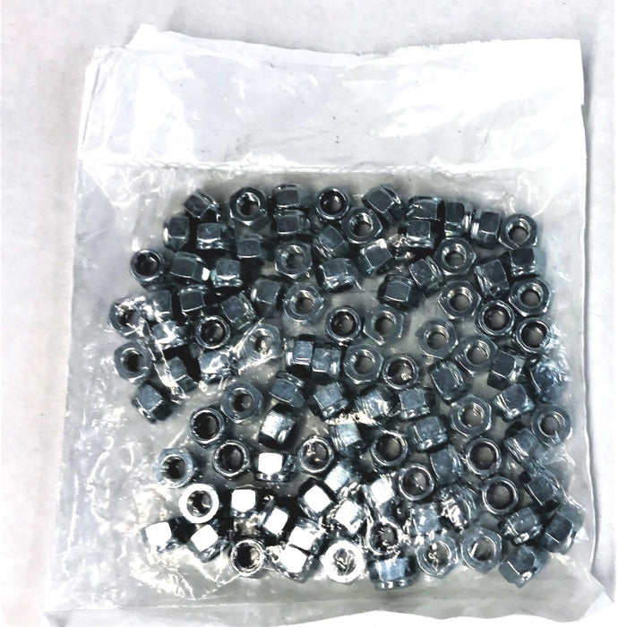 UNBRANDED ZINC NUT/BOLT COMBO 1/4-28x1-1/4 J429 GR5 HEX HEAD [LOT OF 100] NOS